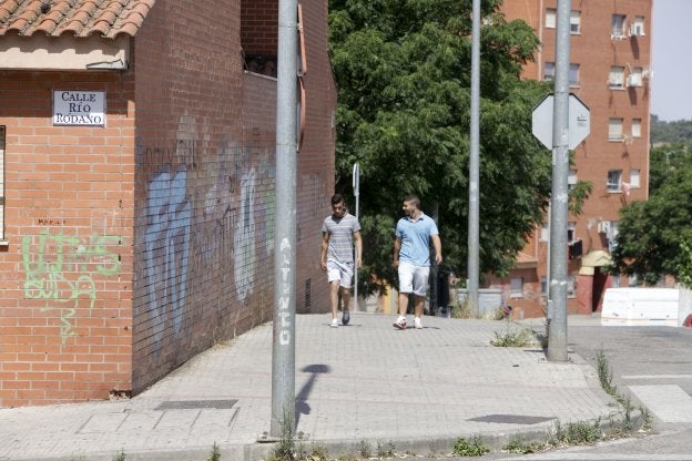 Un área de calles de Aldea Moret siguen estigmatizadas por su inseguridad. :: lorenzo cordero