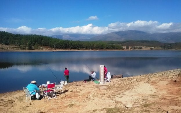 La presa de las Veguillas abastece al Campo Arañuelo. :: MAM/