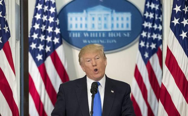 El presidente de EE UU, Donald Trump.