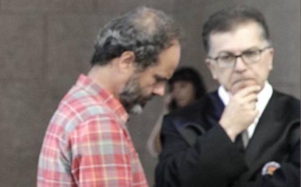 Melecio Solís, exalcalde de Madroñera, durante el juicio celebrado en Cáceres:: HOY