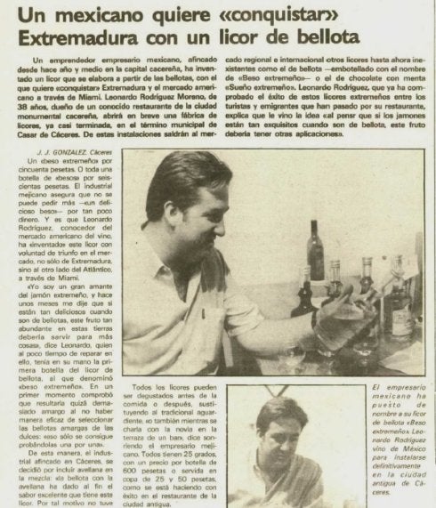Noticia del 'invento' en HOY, el 27 de agosto de 1987. :: hoy/