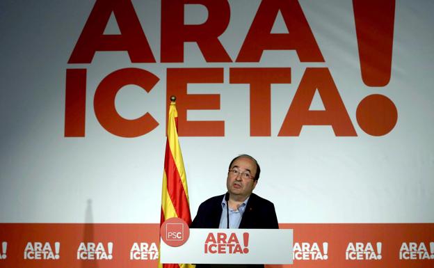 El primer secretario del PSC, Miquel Iceta./EFE