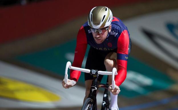 El corredor británico del Sky Bradley Wiggins. /AFP