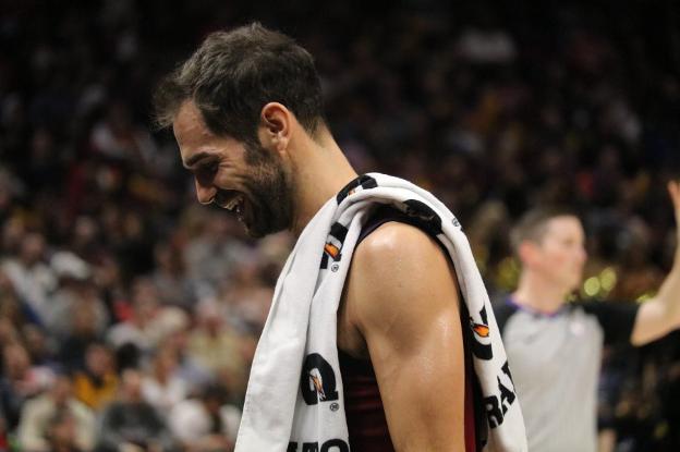 Calderón, satisfecho en el choque disputado en Atlanta. :: cavs.com/