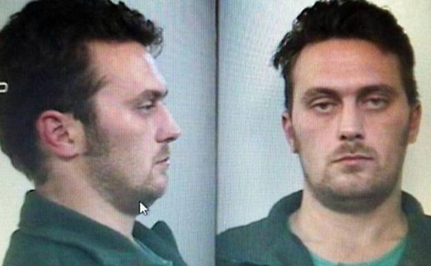 El detenido por los tres asesinatos de Teruel./