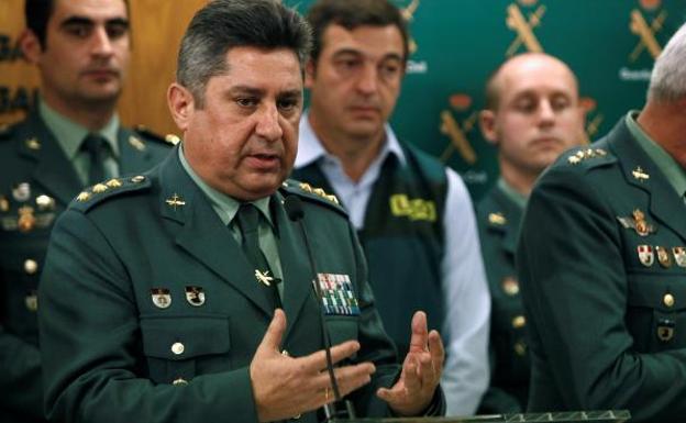 El coronel de la UCO de la Guardia Civil, Manuel Sánchez Corbí./Efe