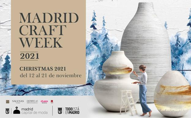Cartel de la Semana de la Artesanía de Madrid.