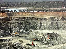 Mina de níquel de Aguablanca, el cual se exporta a China para fabricar acero inoxidable.|HOY/