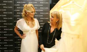 Carolina Cerezuela se viste de novia en Cáceres