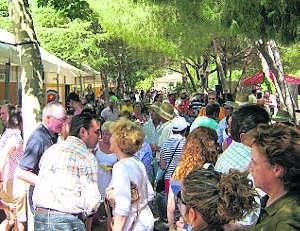 Momento de la última edición de la feria, en agosto de 2008. :: E.R.V./