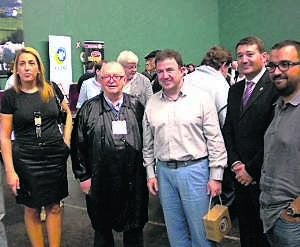 La alcalesa, en la feria de Ordicia. :: JSP/