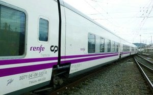 Tren hotel Lusitania que comunica Lisboa con Madrid a través de Extremadura. :: HOY/