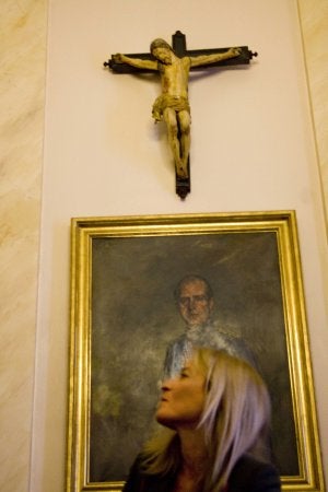 Un crucifijo con polémica e historia