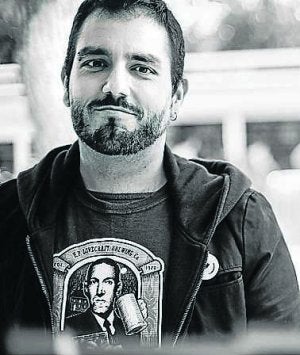 Jesús Cañadas, autor de 'Los nombres muertos'. ::
FERNANDO MONGE/