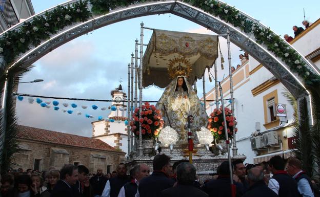 Imagen de archivo. Bajada de la Virgen de la Luz de 2019. 