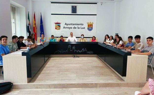 Celebrado el pleno del Consejo de Participación Infantil-Adolescente de Arroyo de la Luz
