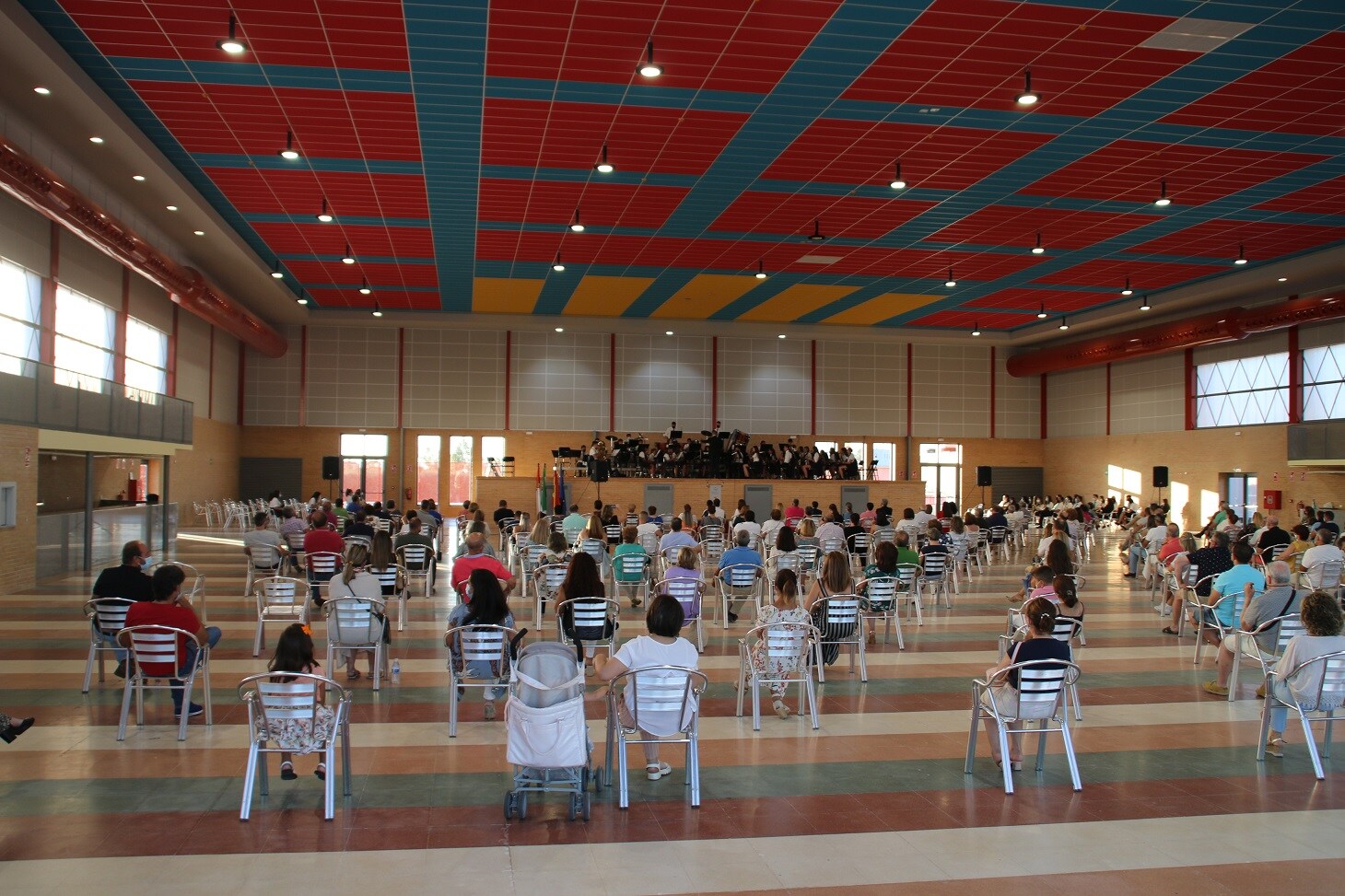 La Banda Municipal estrena el reformado Auditorio Municipal