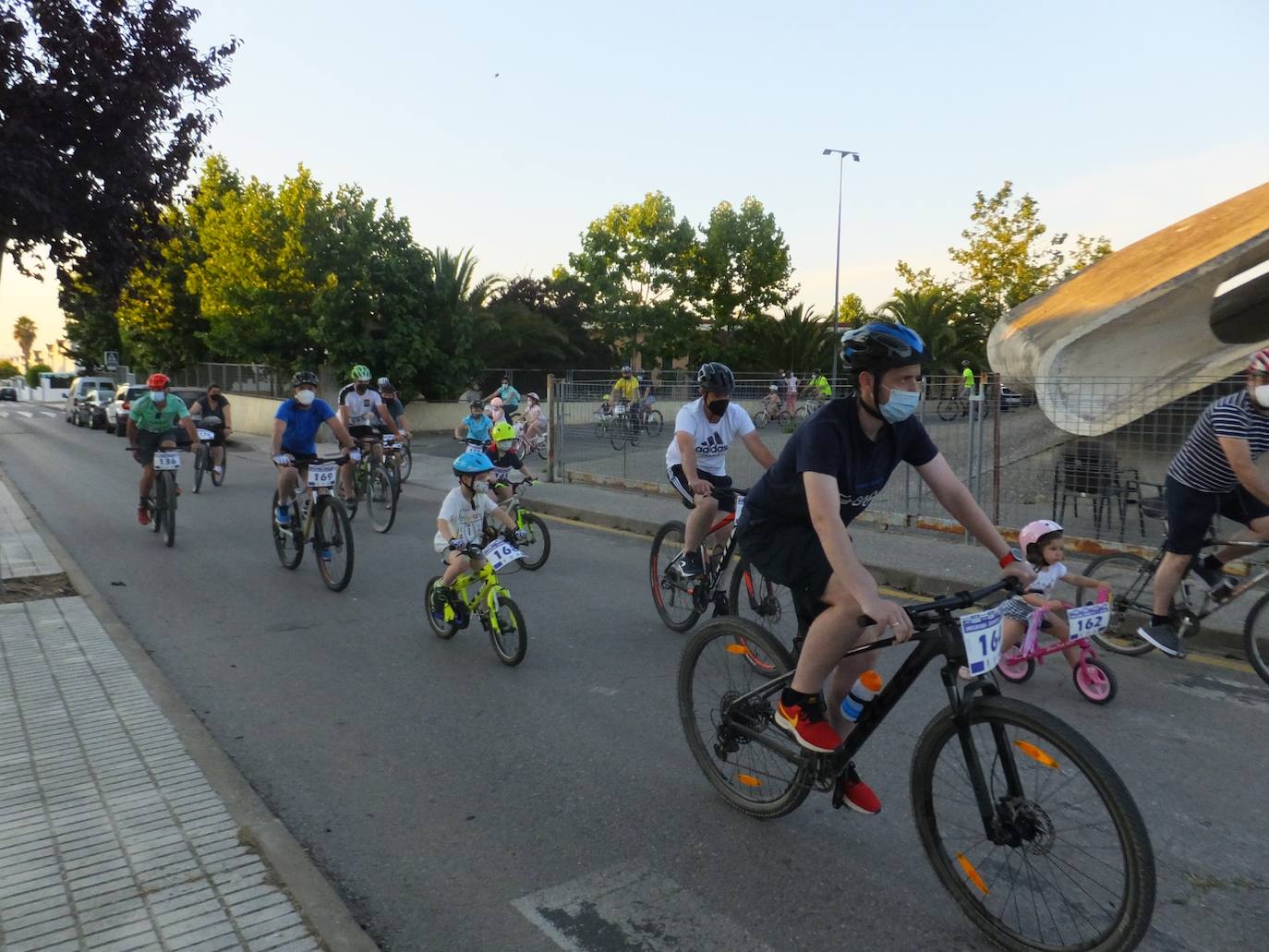 Participantes en el Día de la bicicleta el pasado 5 de junio. /L.C.G.