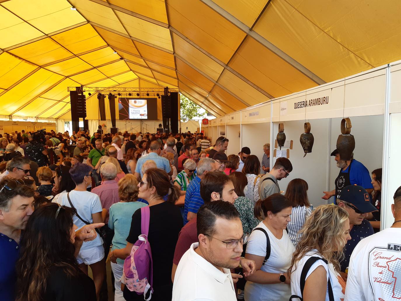 La VI Feria Europea del Queso echa el cierre con casi 50.000 tickets de degustación vendidos