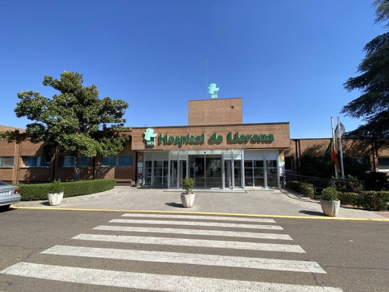 El Área de Salud de Llerena-Zafra tiene tres pacientes ingresados por covid