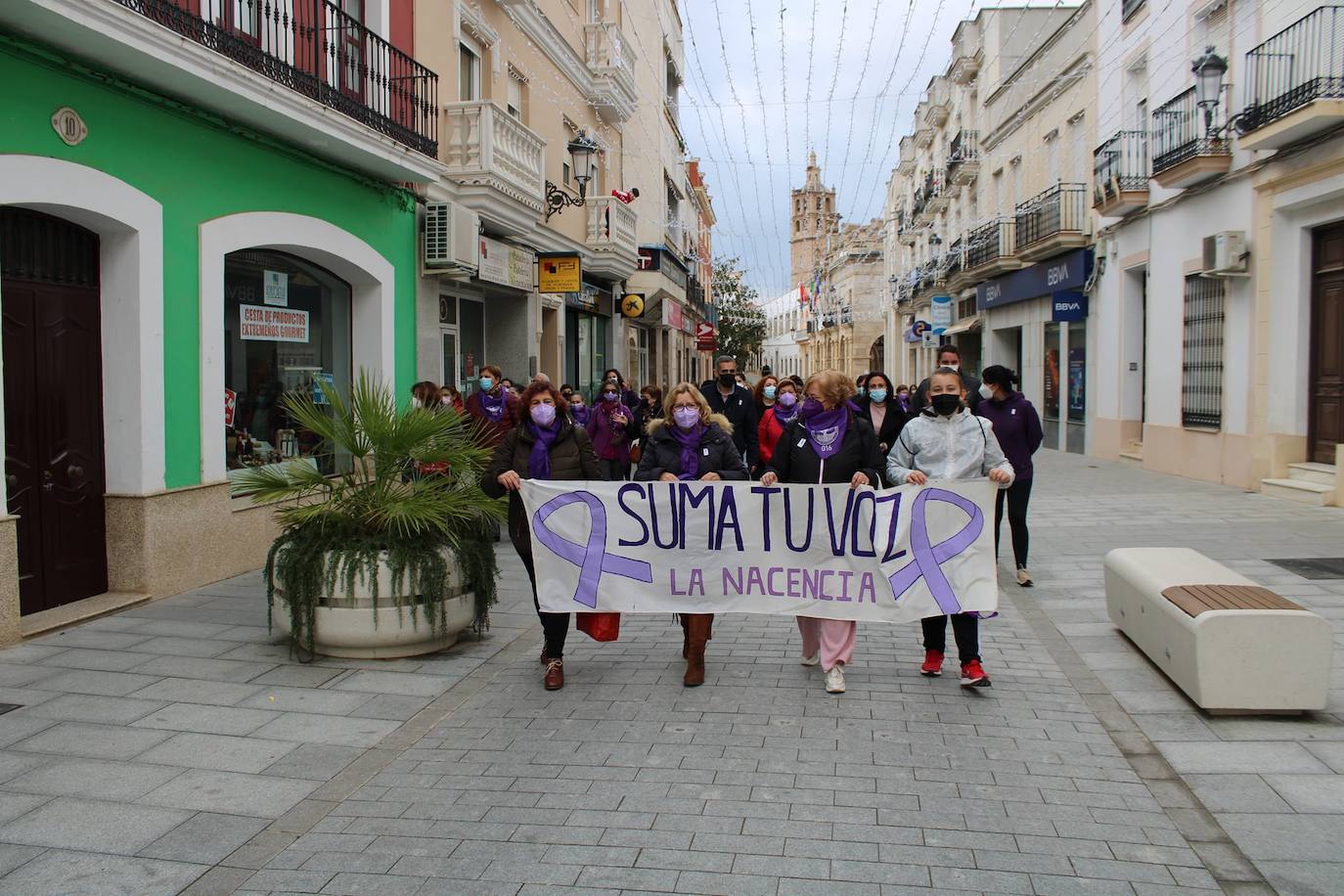 Marcha por la Eliminación de la Violencia contra las Mujeres./ayuntamiento