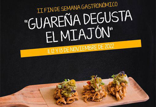 Cartel anunciador de las jornadas gastronómicas de este fin de semana./ayuntamiento