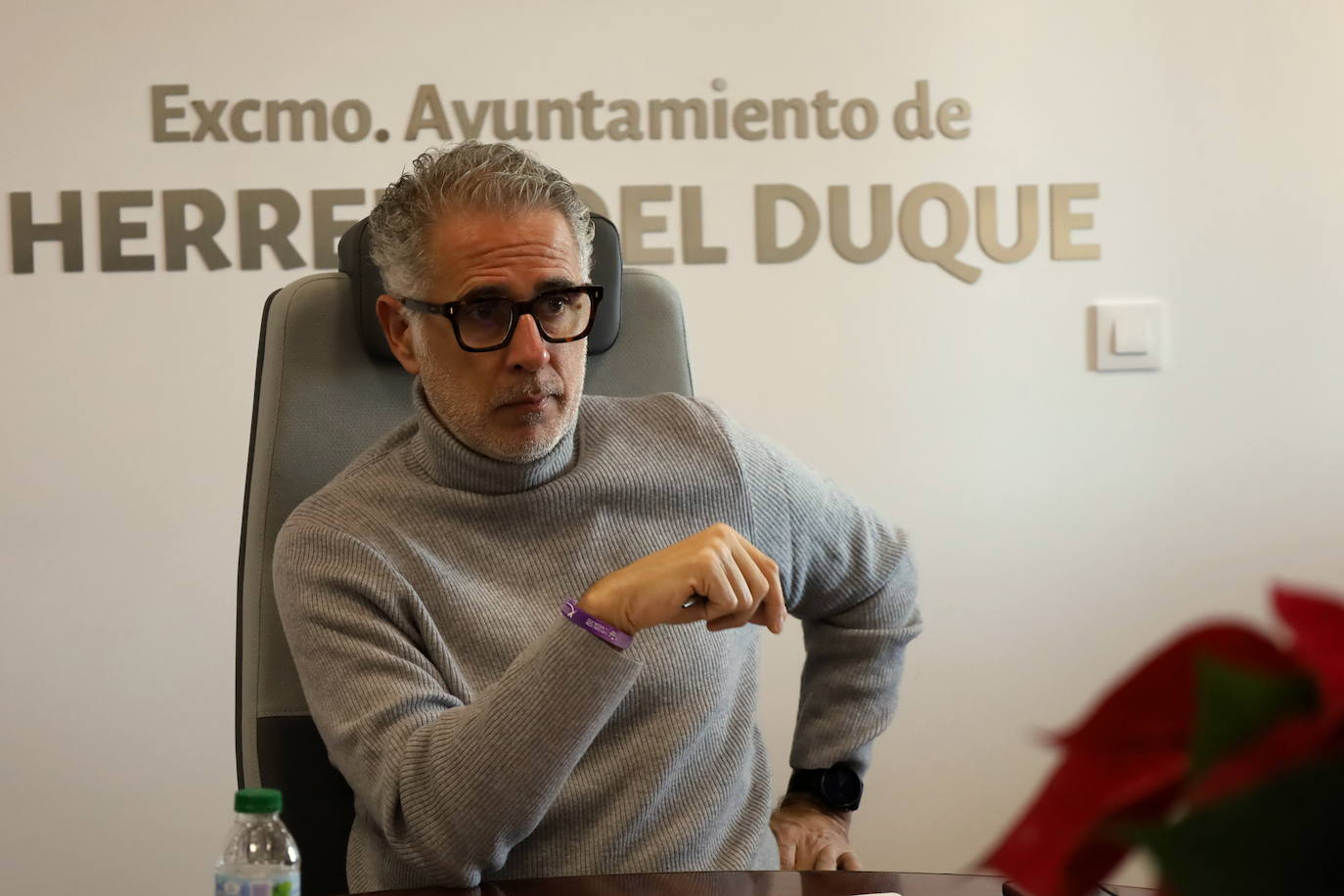 El alcalde, Saturnino Alcázar Vaquerizo/