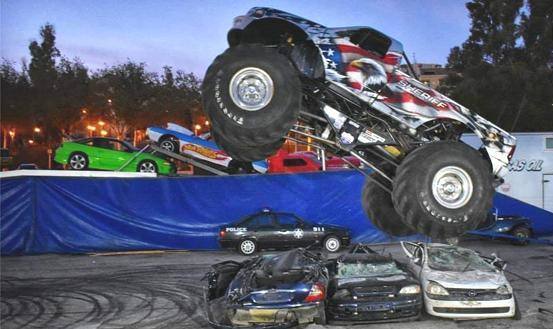 El espectáculo de los vehículos 'monster truck' llega a Jaraíz