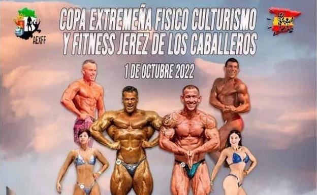 Jerez de los Caballeros acoge este sábado, 1 de octubre, la Copa Extremeña de Fisicoculturismo y Fitness 2022