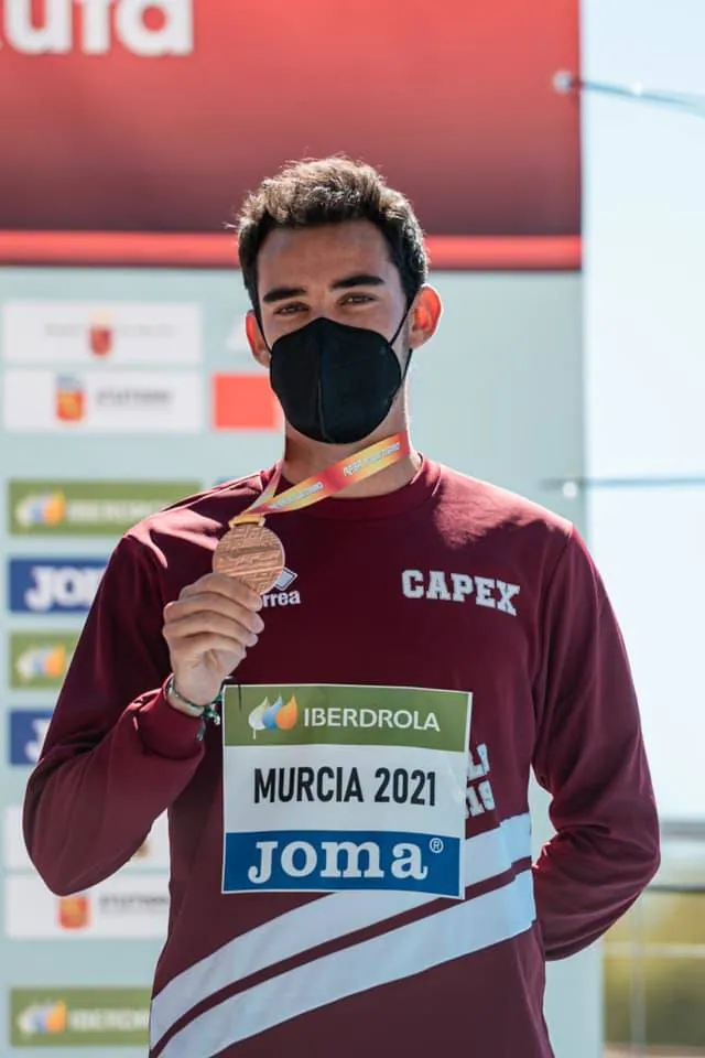 Álvaro Martín, bronce en el Campeonato de España de 20km marcha
