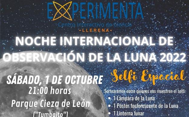Experimenta celebra la Noche Internacional de la Observación de la Luna