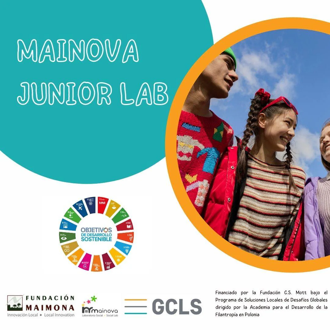 Cartel del programa Mainova Junior Lab /hoy
