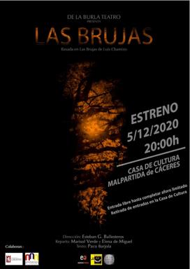 'Las Brujas' se estrena el sábado en la Casa de Cultura
