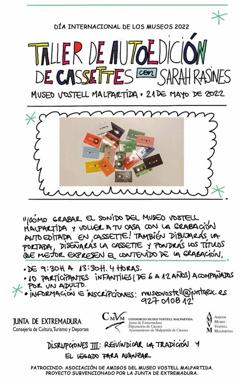 Sarah Resines impartirá en el Museo Vostell un taller de autoedición de cassettes