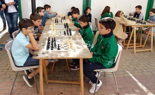 Torneo infantil de ajedrez anterior a la pandemia /MAM