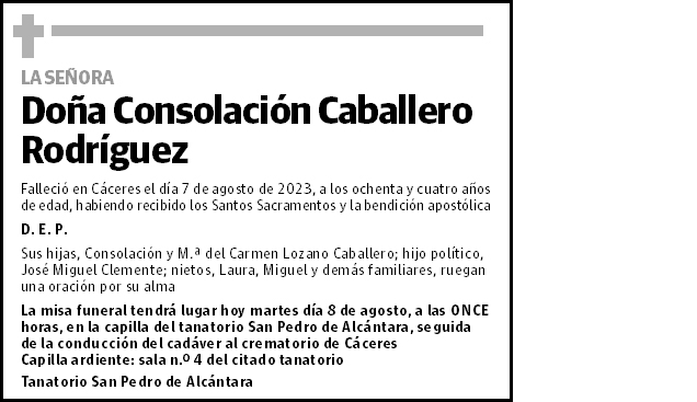 Consolación Caballero Rodríguez