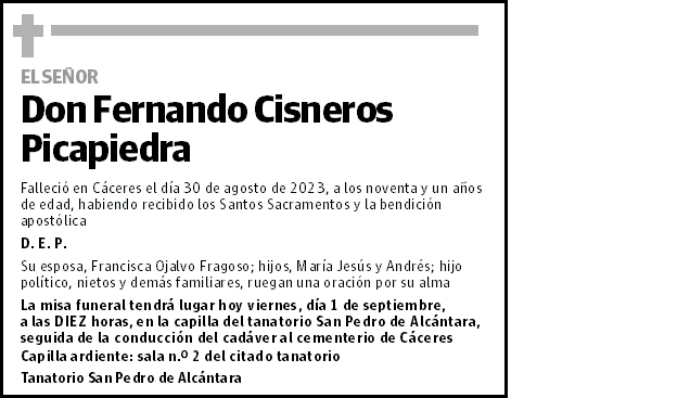 Fernando Cisneros Picapiedra