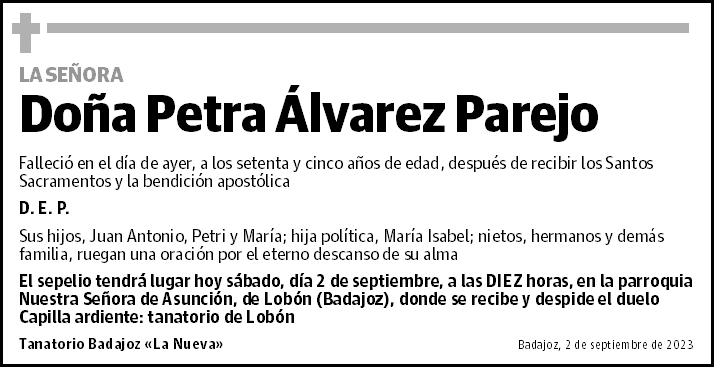 Petra Álvarez Parejo
