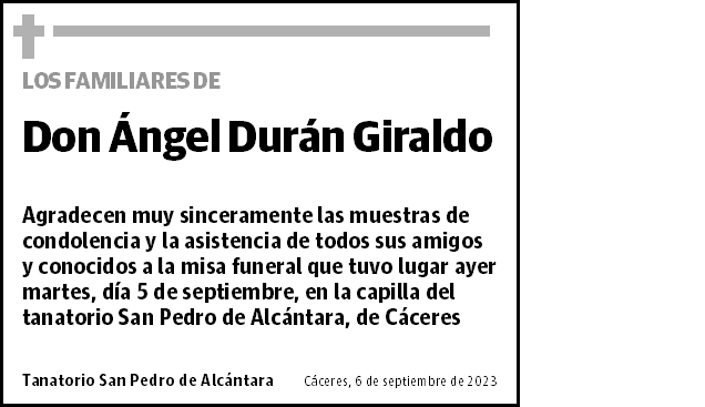 Ángel Durán Giraldo