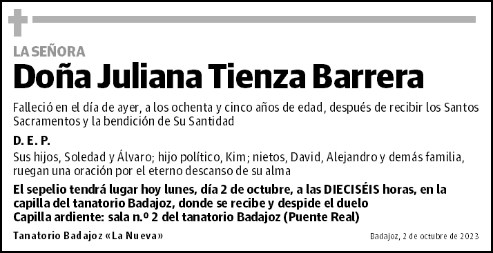 Juliana Tienza Barrera
