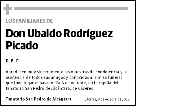 Ubaldo Rodríguez Picado