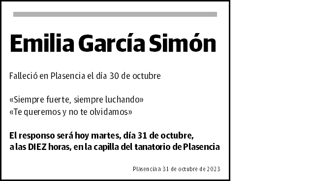 Emilia García Simón