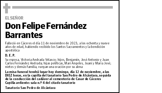 Felipe Fernández Barrantes