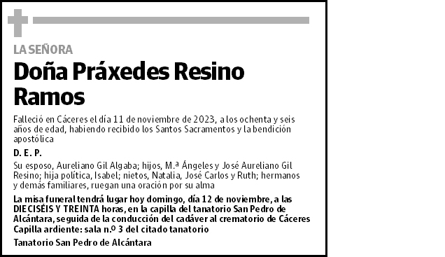 Práxedes Resino Ramos