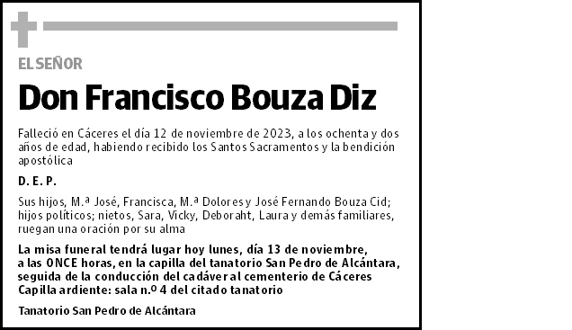 Francisco Bouza Diz