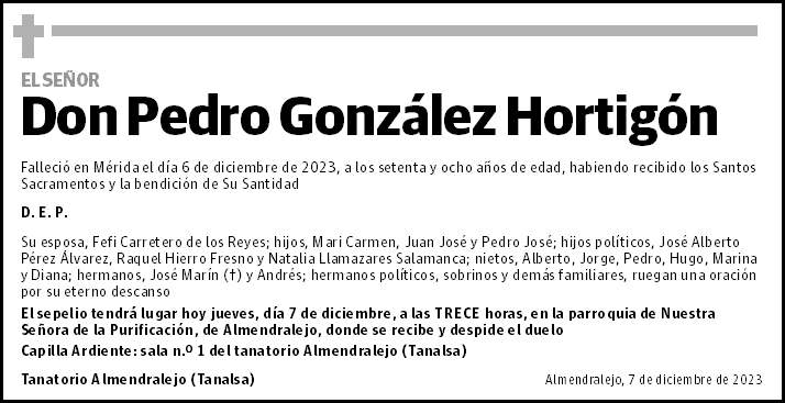 Pedro González Hortigón