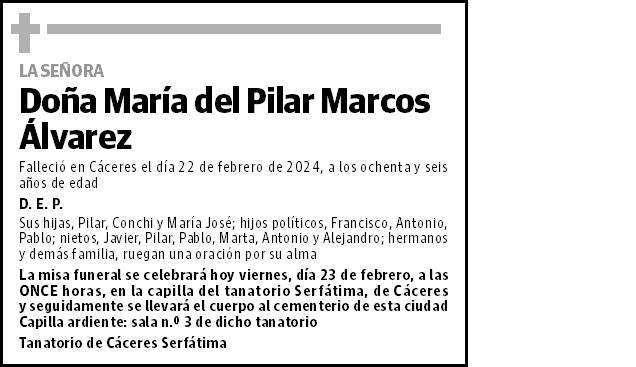 María del Pilar Marcos Álvarez
