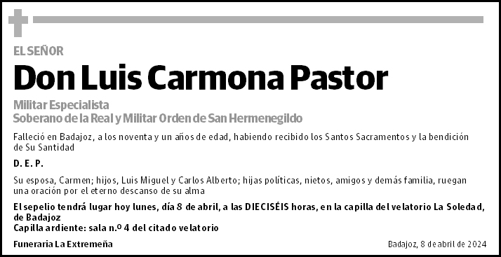 Luis Carmona Pastor