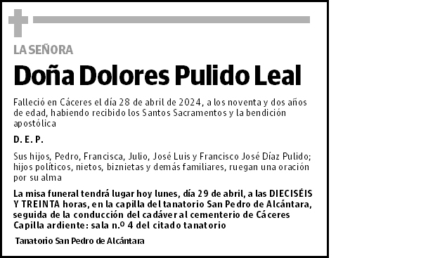 Dolores Pulido Leal