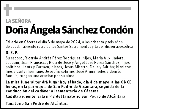 Ángela Sánchez Condón